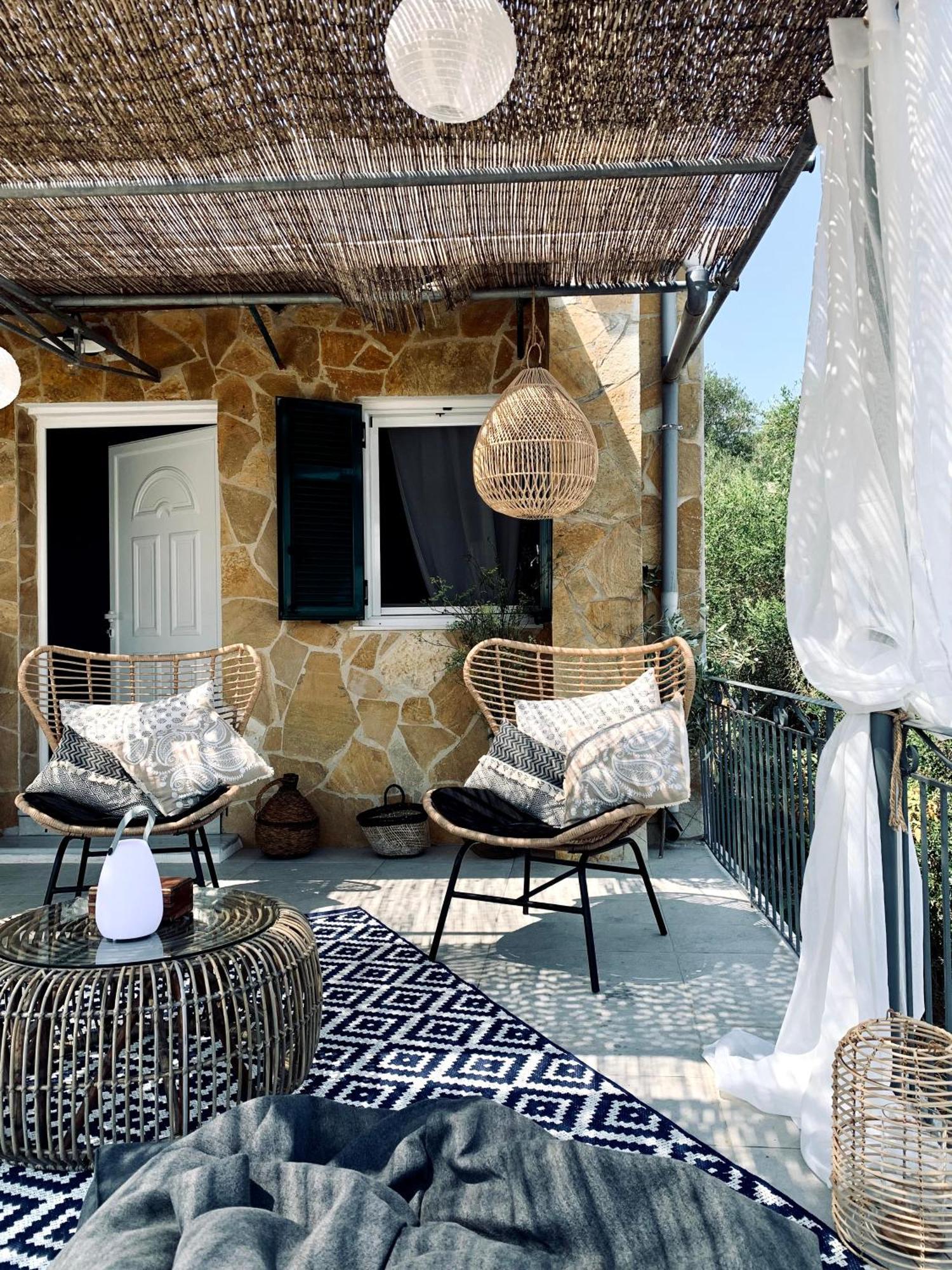 Villa Aspros - Traditionell, Ruhig Und Strandnah Liapades Ngoại thất bức ảnh